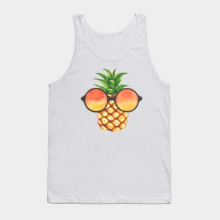 Pineapple with sun glass Tank Top